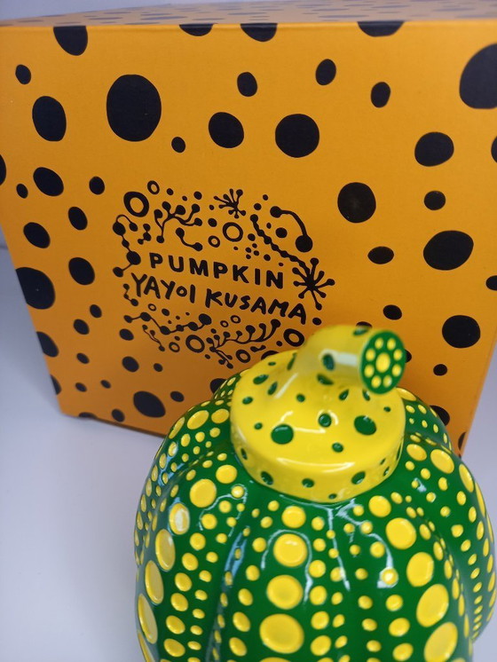 Image 1 of Pumpkin polka dot Yayoi Kusama (after) 