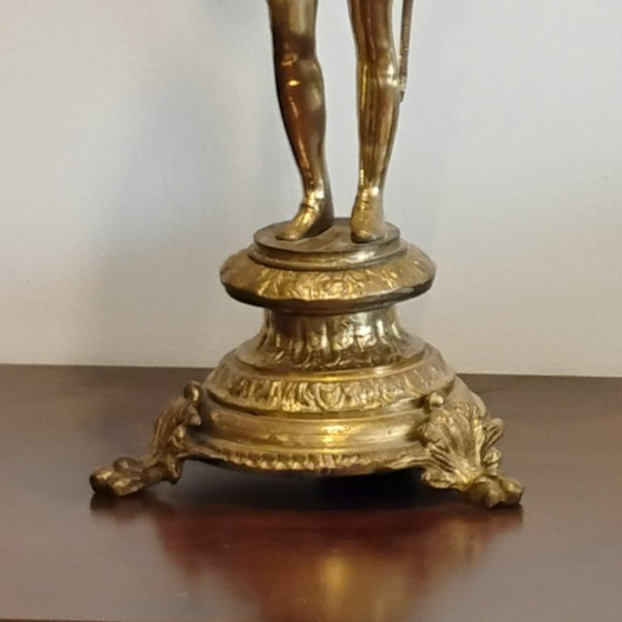 Image 1 of Paar Kandelaber mit Ritterfiguren