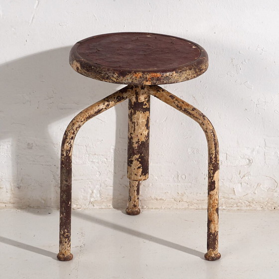 Taburete de estilo industrial (c.1950) #1 – Iron, Industrieel (photo 4 of 34)
