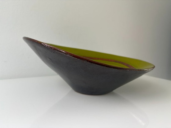 Ciotola vintage in ceramica verde con decoro a spirale – Ciotole (photo 8 of 15)