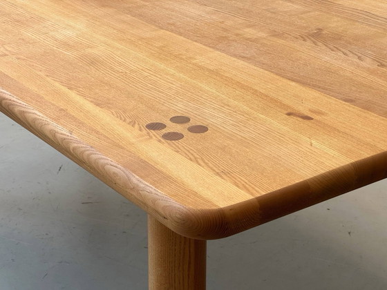 Vintage Solid Wood Table - Ash - 1970s – Dining tables (photo 4 of 9)