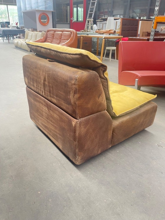 Image 1 of Chaise longue vintage au design italien par Carlo Bartoli pour Rossi Di Albizzate