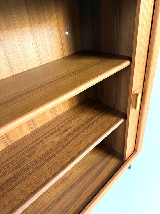 Image 1 of Vintage teak highboard, Silkenborg Møbelfabrik '80