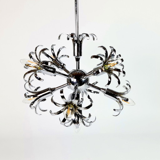 Mid century Modern – Geatano Sciolari – Sputnik – Space Age – Hängelampe – 60er Jahre