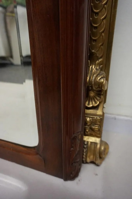 Specchio grande in mogano intagliato, 110x180 cm – Wood (photo 10 of 19)