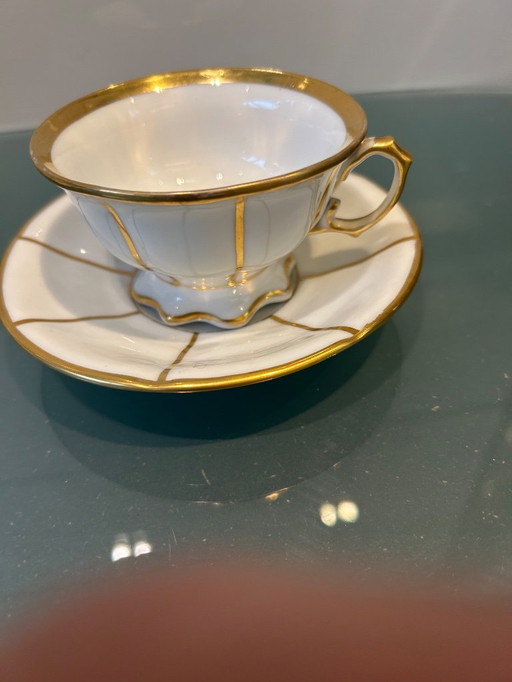 Servizio da caffè in porcellana