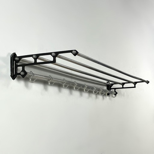 Appendiabiti Art Déco, anni '50 – kapstokken, Metal, Aluminium, Vintage