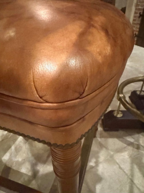 2 Stehtische mit 4 Barhockern – Leather (photo 4 of 9)