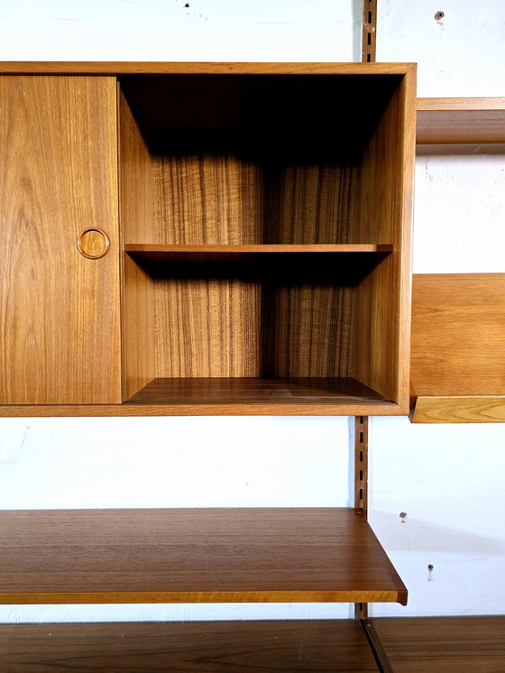 Image 1 of Kai Kristiansen wall shelf 60s 70s Vintage Teak Mid - Century