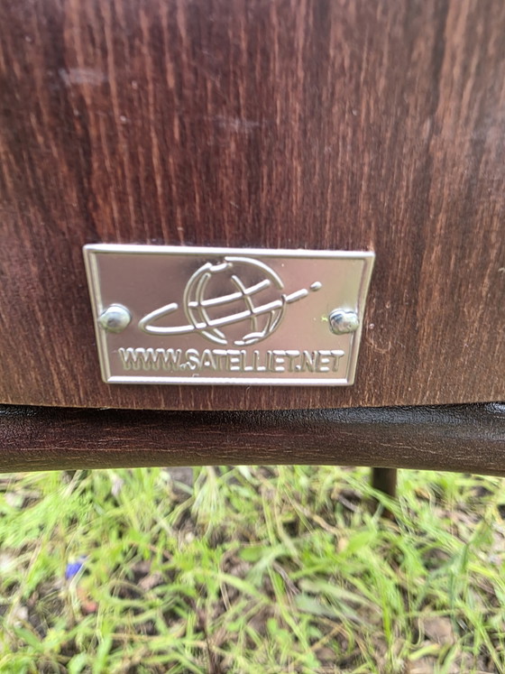 Image 1 of Chaise de café Satellite de style Thonet avec structure en autruche