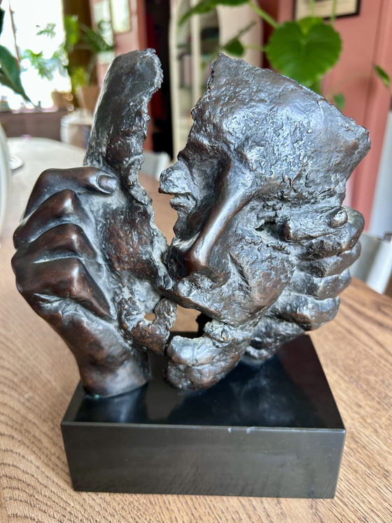 Image 1 of Betty Wachsstock – Sculpture originale en bronze | Héritage familial