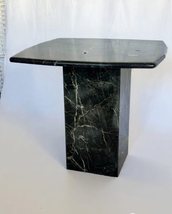 Image 1 of Vintage Italian marble coffee table small side table
