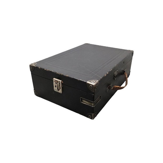 Image 1 of HMV suitcase gramophone model 101, late 1920s