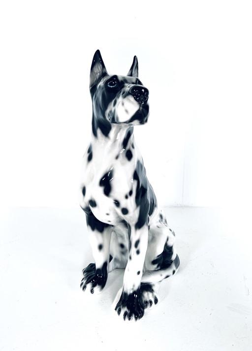 Vintage XL Keramik Deutsche Dogge '60er Jahre