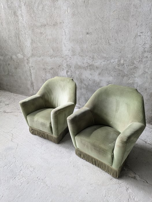 Image 1 of Armchair (2) - Italian Manifacture - 1950-1975