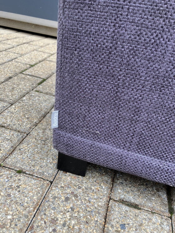 Image 1 of Auping Boxspring 180 x 200 in Topstaat! Incl Auping matras en Emma topper, alles zeer netjes. Incl 2 hockers (nachtkastjes)