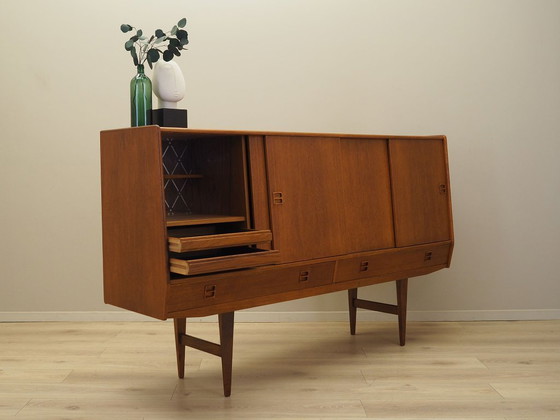 Image 1 of Teakhouten dressoir, Deens ontwerp, jaren 1970, fabrikant: Westergaard