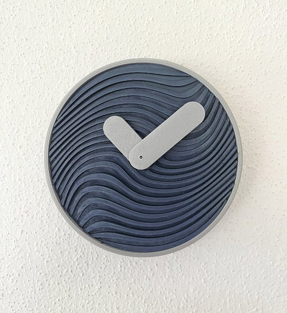 Scandinavian Design Clockwork "Dark Night" - Sustainable Material - 2026, LL, Grey (photo 6 of 9)