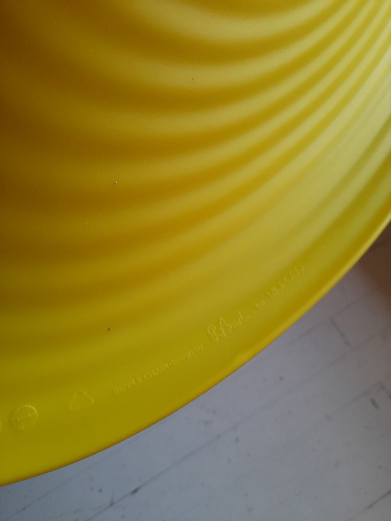 Sedia Ripple gialla design Ron Arad per Moroso, Sedie da camera, Plastica, Giallo (foto 7 di 7)