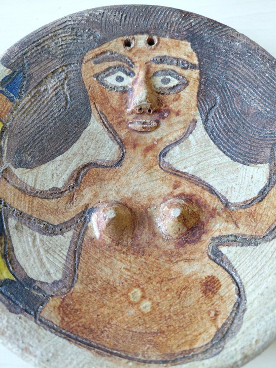 Image 1 of Letrero mural Dolores Porras sirena