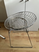 Pastoe Drahtstuhl verchromt