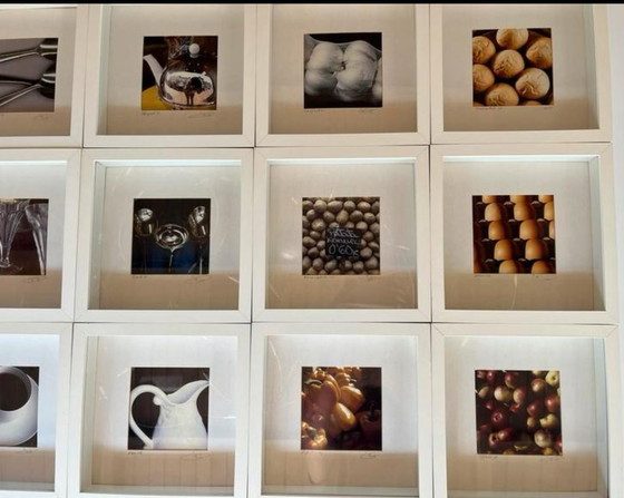Image 1 of 24 signed photographs by Pim Westerweel in loose frames.
