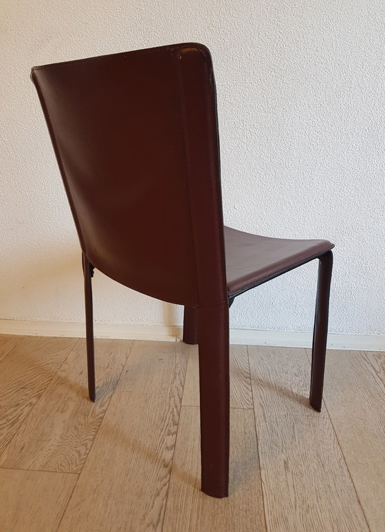Image 1 of 2 design stoelen - Giancarlo Vegni voor Fasem