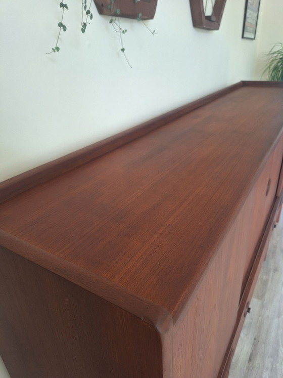 Highboard vintage danois, johannes Andersen, Armoires murales, Bois, Marron (photo 12 sur 15)