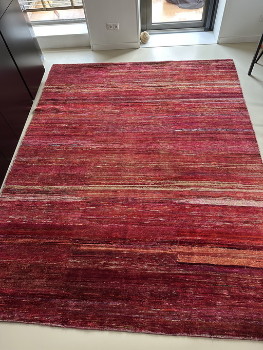 Hand Knotted Carpet Rug 240x307cm