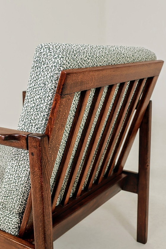 Image 1 of Een paar moderne loungestoelen, babyblauw, 1970