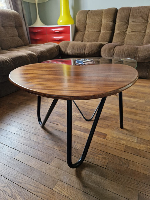 RARE❗️ "Prefacto" Bean Coffee Table by Pierre Guariche, 1950