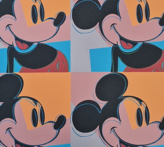 Image 1 of D'après Andy Warhol, Topolino, années 1980, lithographie