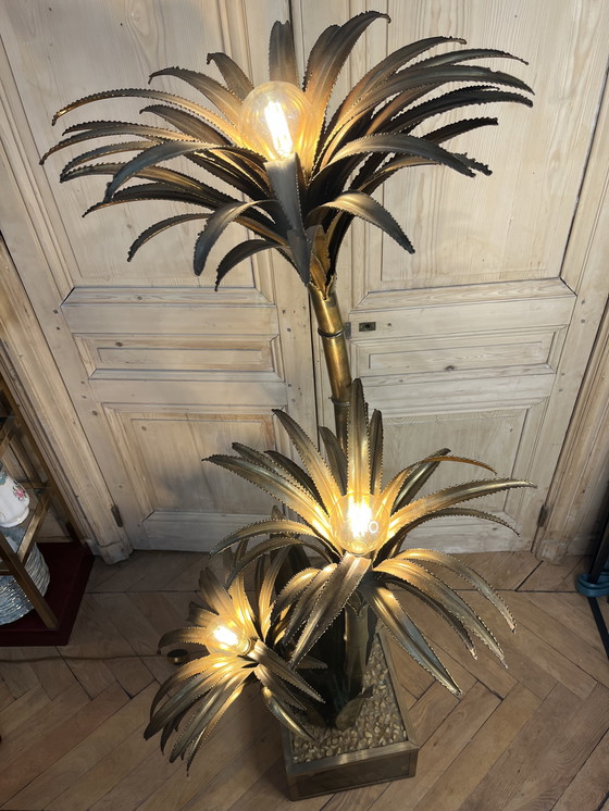 Image 1 of Lampada da terra "palma" di Maison Jansen.