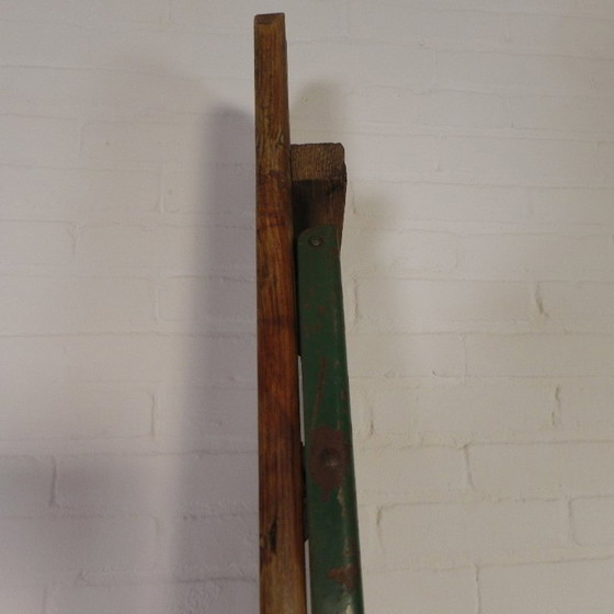 Image 1 of Klappbank, Terrassenbank, 216 cm lang, 1960er Jahre