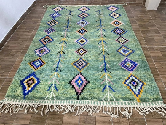 Grand tapis berbère fait main 3x2 m – Wool, Modern (photo 3 of 10)