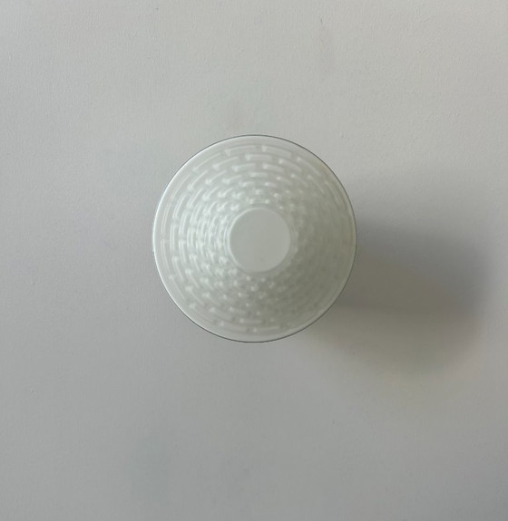 Image 1 of Coppia di applique opaline d'epoca, Paesi Bassi 1960