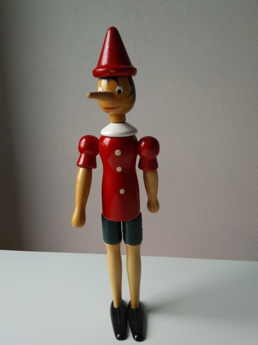 Pinocchio in legno d'epoca