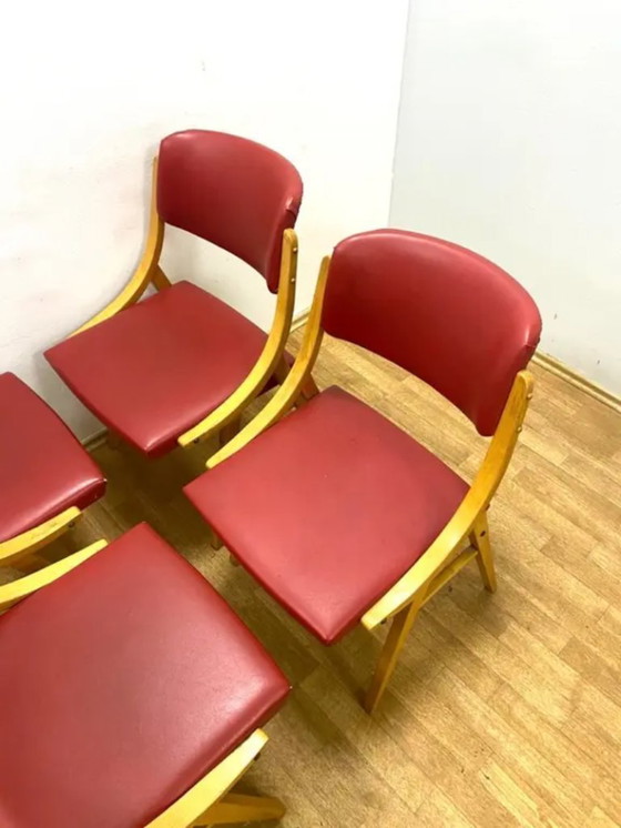 Image 1 of Set of 4 Chairs, Ludvík Volák, 1970s, Czechoslovakia