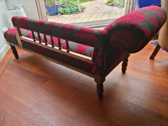 Image 1 of Klassieke Chaise Longue Gerestaureerd