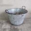 Antico calderone metallico blu (c.1920) – Oggetti decorativi, Rustic (photo 9 of 15)
