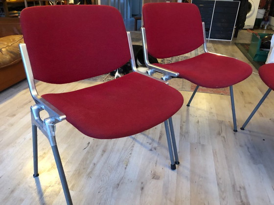 Image 1 of 4 chaises Castelli DSC 106 de 1973