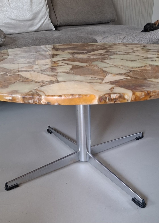 Image 1 of Couchtisch aus Marmor, 1960er Jahre