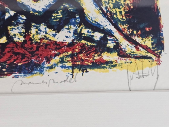 Image 1 of Jits Bakker – Lithographie – „Male Model“ – signiert – 1992