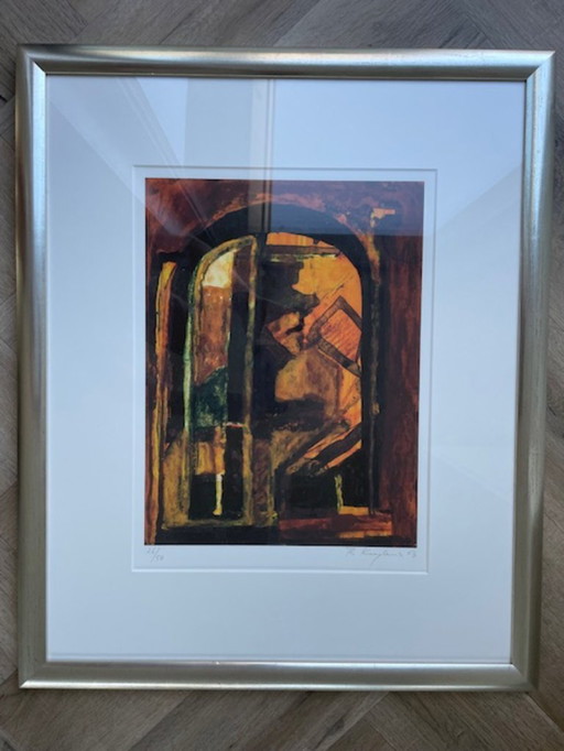 Theo Kuijpers - 'Arcades' lithograph (26/50, 2003)