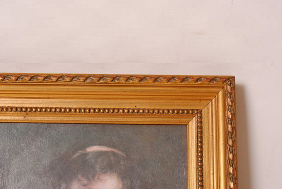 Image 1 of Framed portrait reproduction