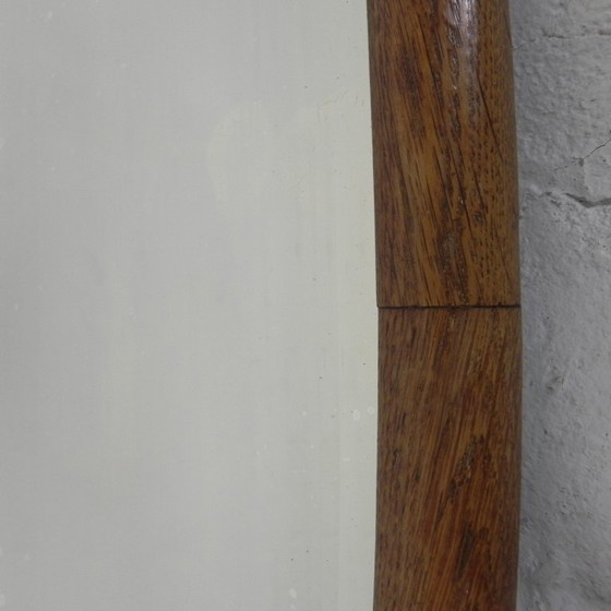 Image 1 of Ovale spiegel met geslepen rand, jaren '50