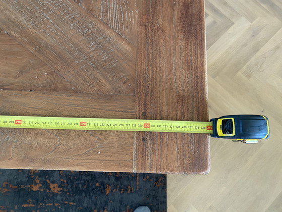 Image 1 of Tavolo da pranzo robusto in teak