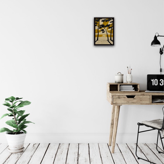 Image 1 of Gouache and India ink on 250g natural paper. Size 30x21cm.