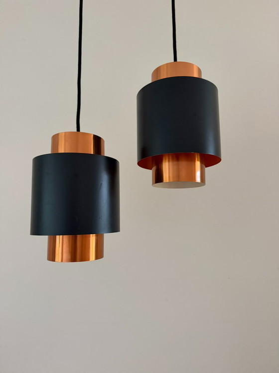 Set vintage di rare lampade a sospensione Fog & Morup Tunika - Jo Hammerborg - Lampada design danese (photo 8 of 11)