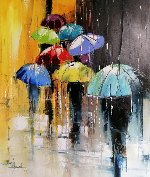 Alfred Anioł - Pluie de couleurs